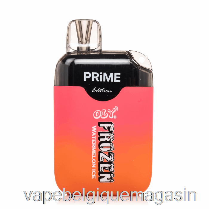 Vape Shop Bruxelles Oly Congelé Prime 6500 Glace Pastèque Jetable
